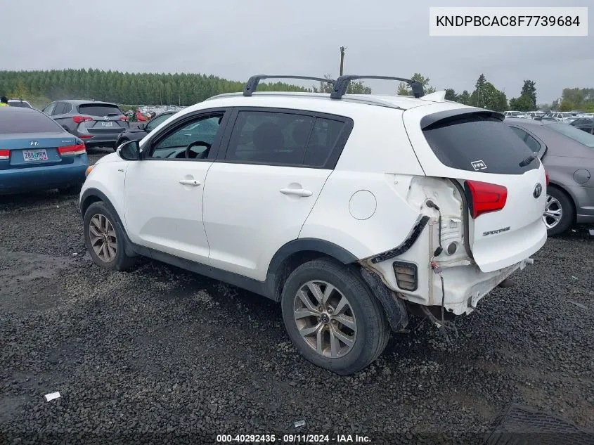 KNDPBCAC8F7739684 2015 Kia Sportage Lx