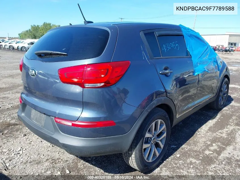 KNDPBCAC9F7789588 2015 Kia Sportage Lx