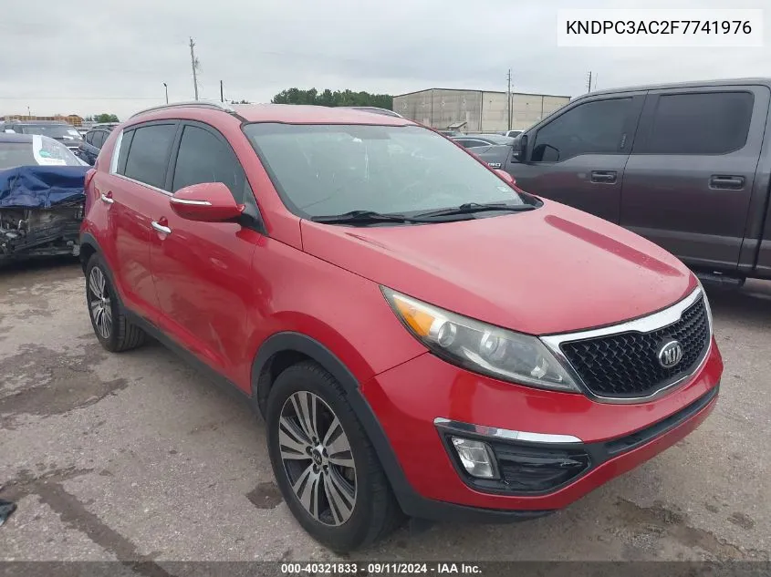 KNDPC3AC2F7741976 2015 Kia Sportage Ex