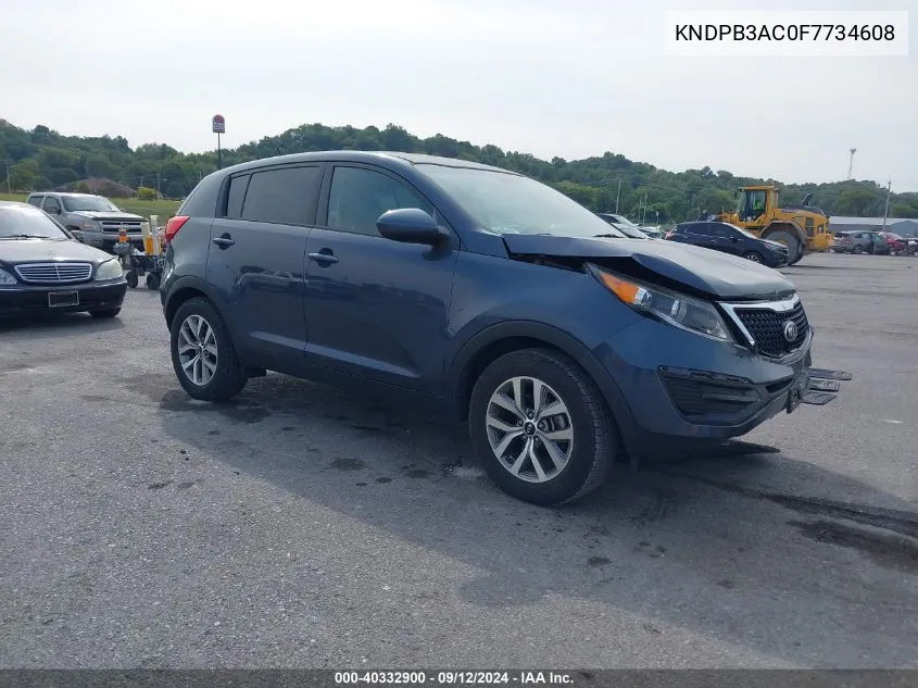 KNDPB3AC0F7734608 2015 Kia Sportage Lx