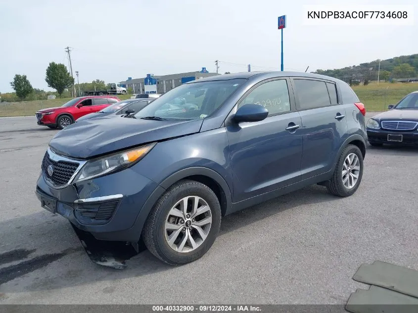 KNDPB3AC0F7734608 2015 Kia Sportage Lx