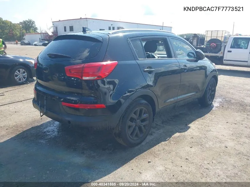 KNDPBCAC7F7773521 2015 Kia Sportage Lx