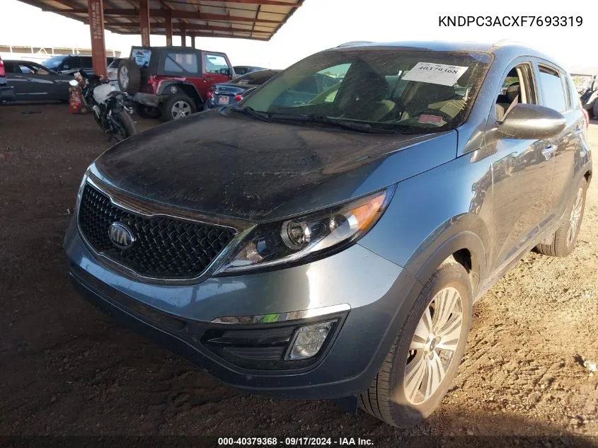 KNDPC3ACXF7693319 2015 Kia Sportage Ex