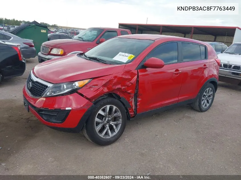 KNDPB3AC8F7763449 2015 Kia Sportage Lx