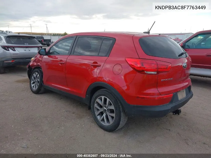 KNDPB3AC8F7763449 2015 Kia Sportage Lx