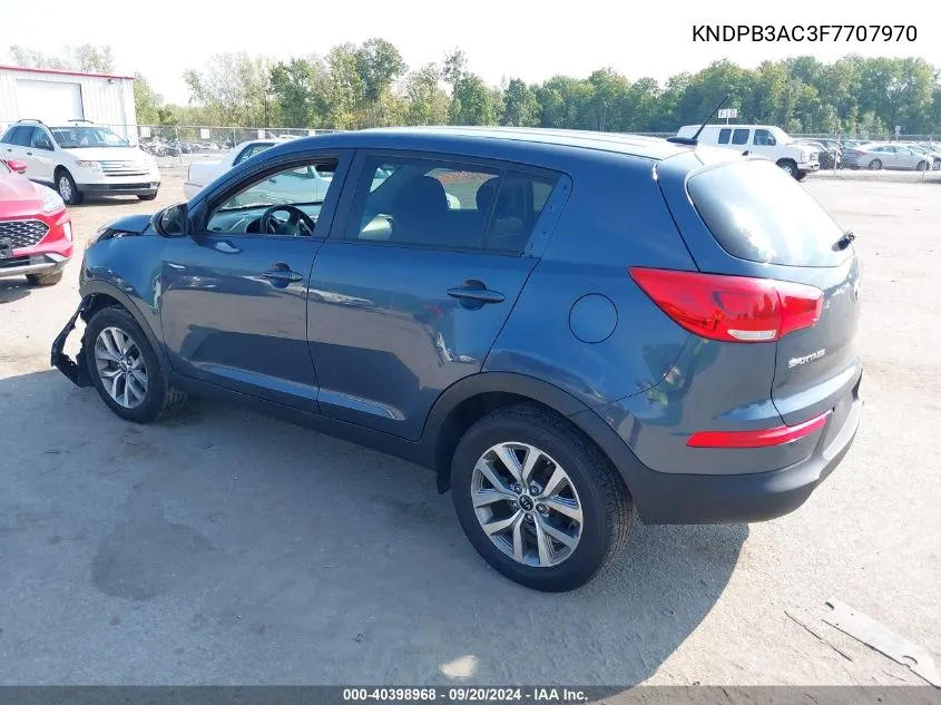 KNDPB3AC3F7707970 2015 Kia Sportage Lx