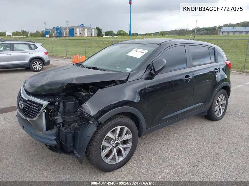 KNDPB3AC0F7727075 2015 Kia Sportage Lx