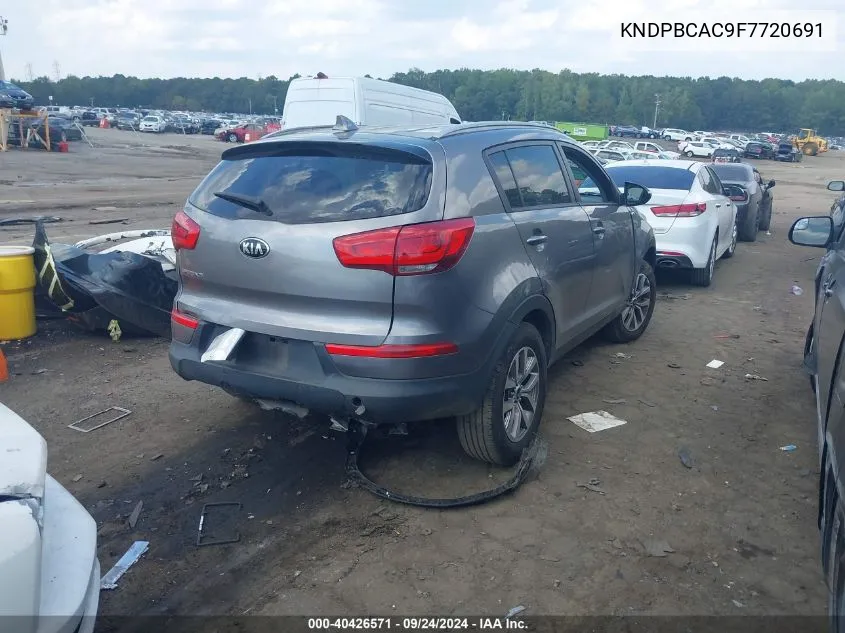 KNDPBCAC9F7720691 2015 Kia Sportage Lx