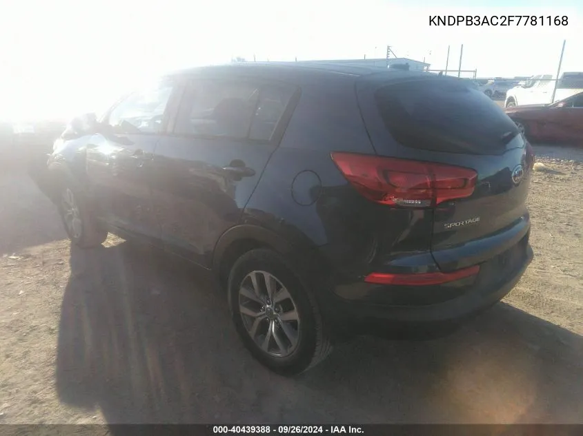 KNDPB3AC2F7781168 2015 Kia Sportage Lx