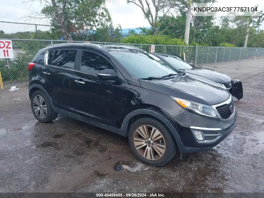 KNDPC3AC3F7757104 2015 Kia Sportage Ex