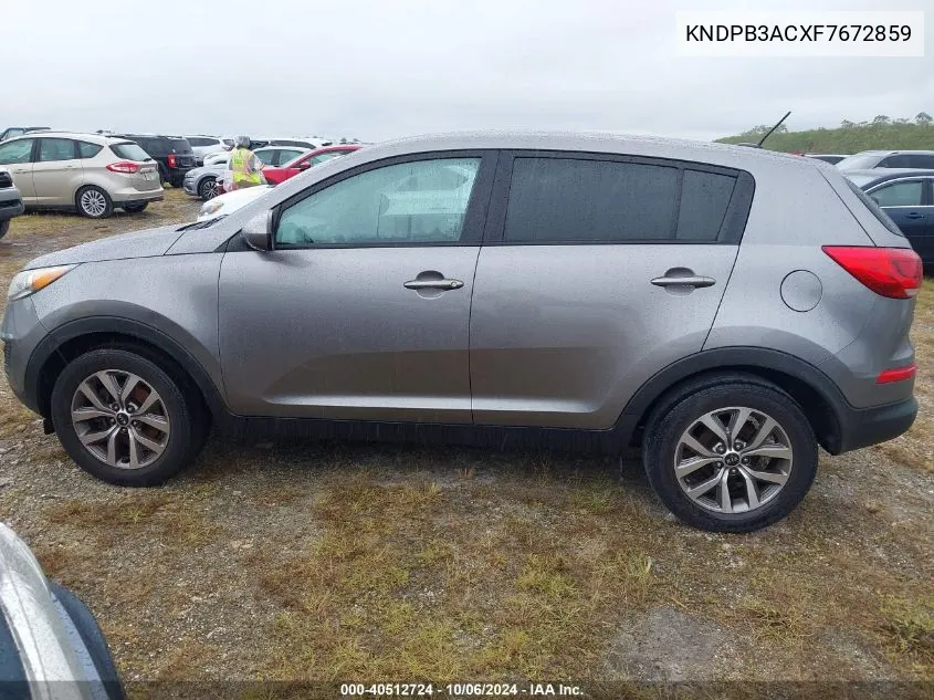 KNDPB3ACXF7672859 2015 Kia Sportage Lx