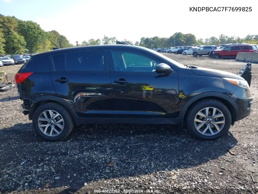 2015 Kia Sportage Lx VIN: KNDPBCAC7F7699825 Lot: 40522302