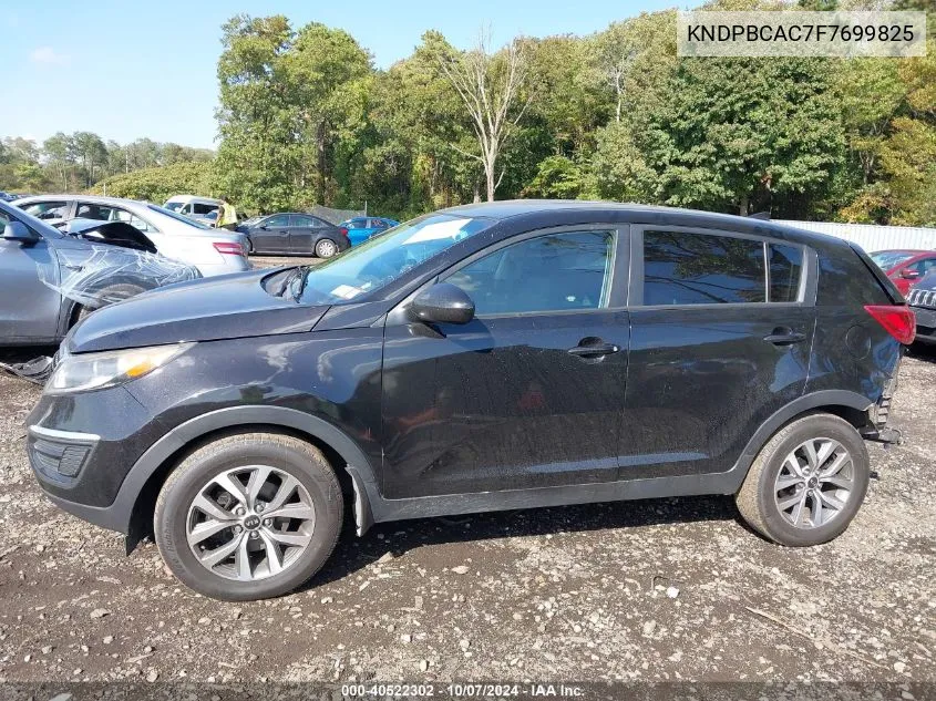 2015 Kia Sportage Lx VIN: KNDPBCAC7F7699825 Lot: 40522302