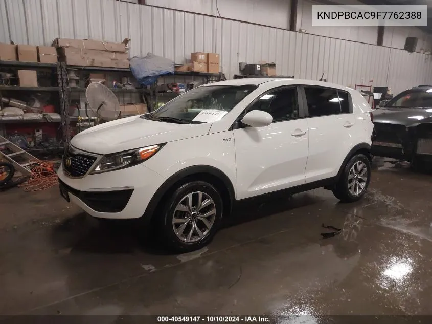 KNDPBCAC9F7762388 2015 Kia Sportage Lx