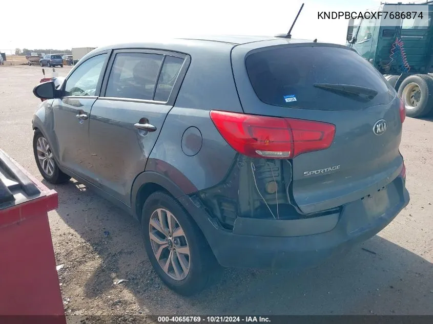 KNDPBCACXF7686874 2015 Kia Sportage Lx