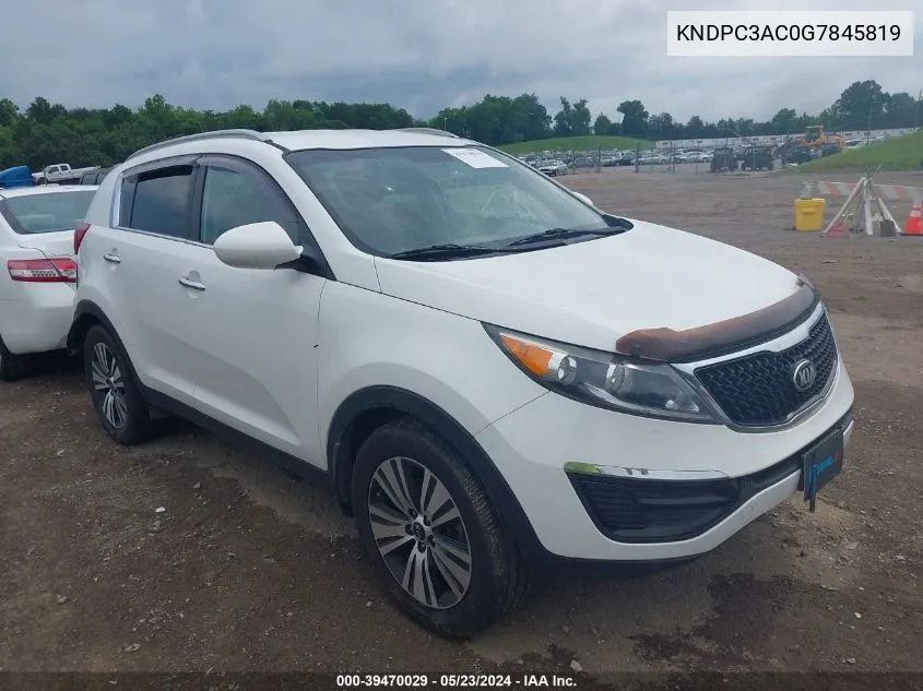 KNDPC3AC0G7845819 2016 Kia Sportage Ex