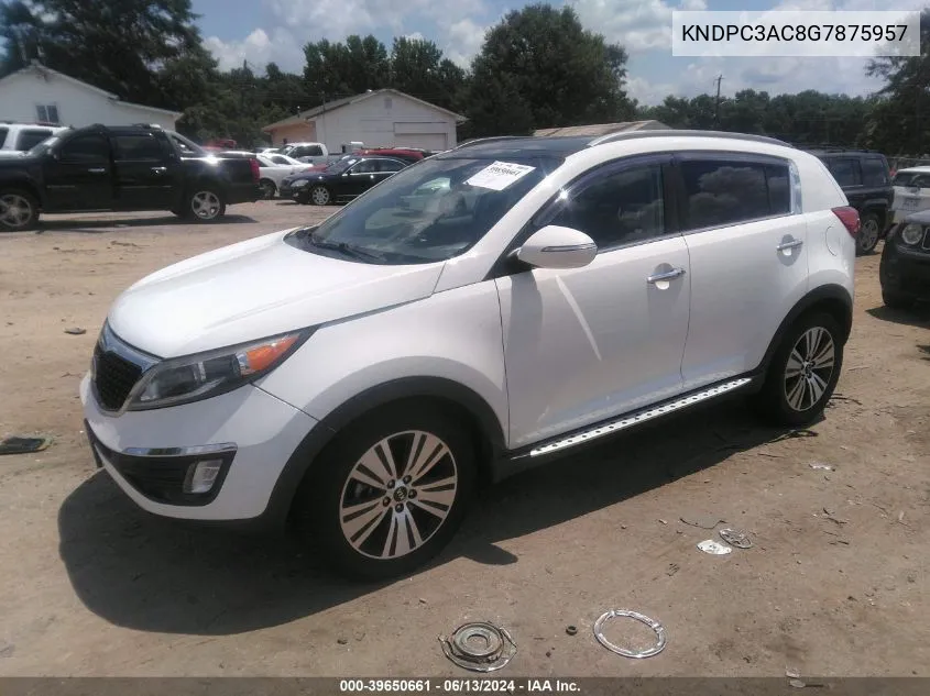 KNDPC3AC8G7875957 2016 Kia Sportage Ex