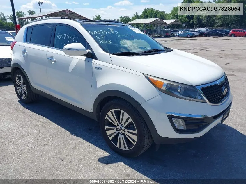 KNDPCCAC9G7828064 2016 Kia Sportage Ex