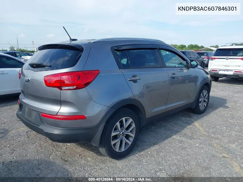 KNDPB3AC6G7846301 2016 Kia Sportage Lx