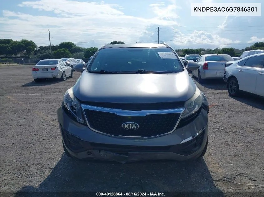 KNDPB3AC6G7846301 2016 Kia Sportage Lx