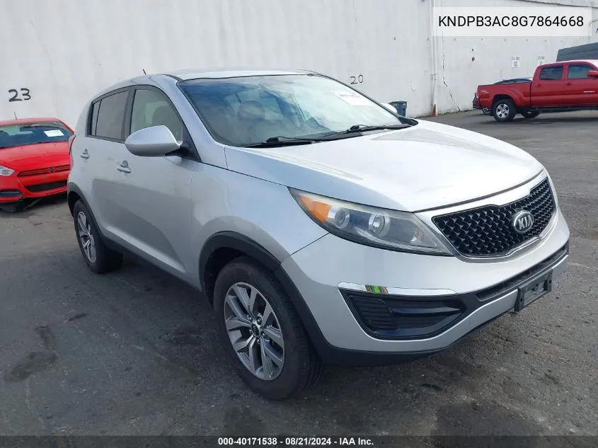 KNDPB3AC8G7864668 2016 Kia Sportage Lx