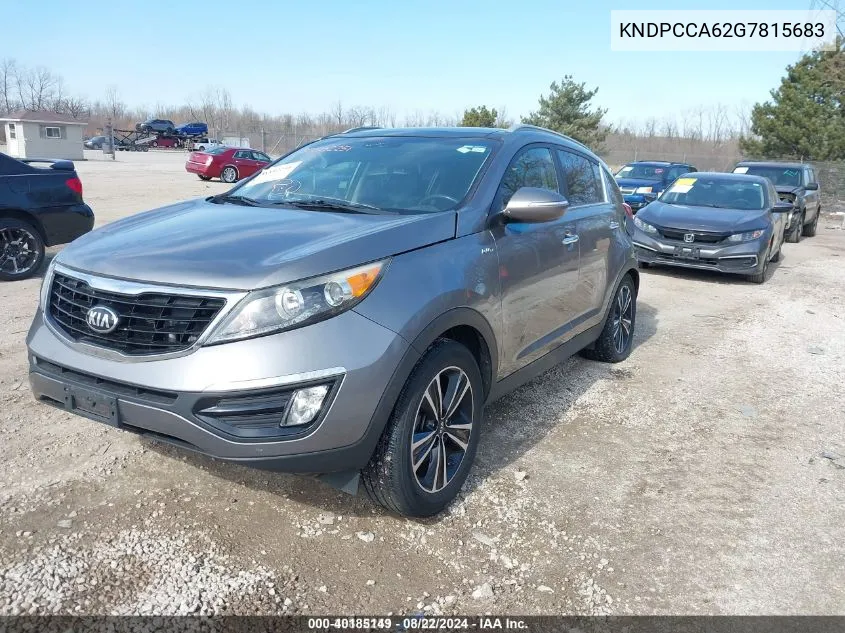 KNDPCCA62G7815683 2016 Kia Sportage Sx