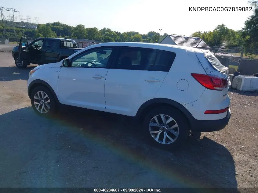 2016 Kia Sportage Lx VIN: KNDPBCAC0G7859082 Lot: 40284607