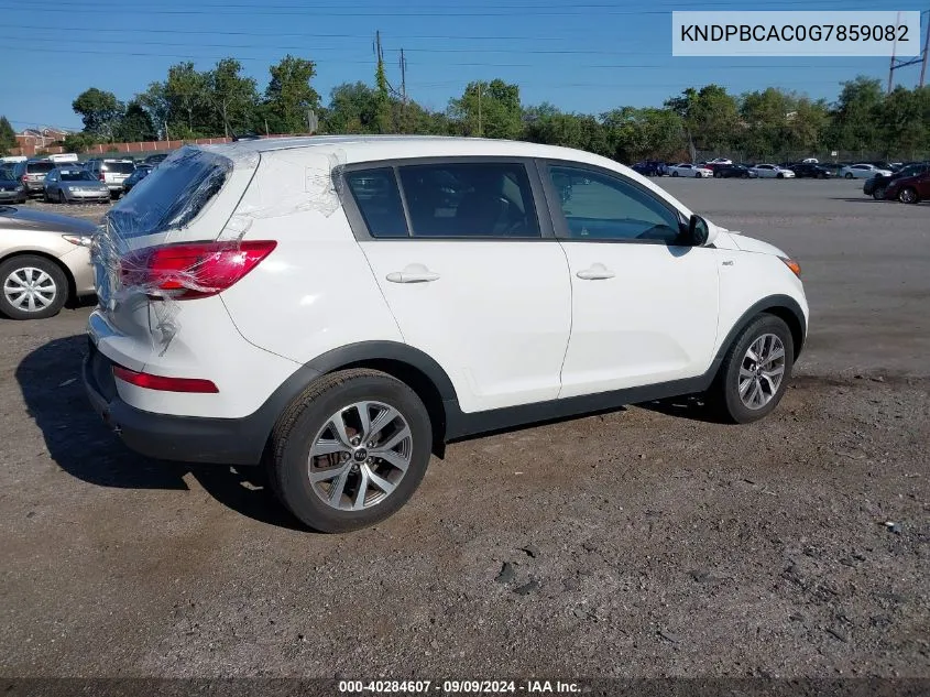 KNDPBCAC0G7859082 2016 Kia Sportage Lx