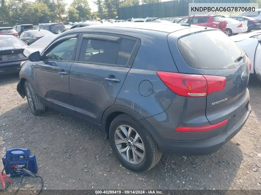 KNDPBCAC6G7870680 2016 Kia Sportage Lx