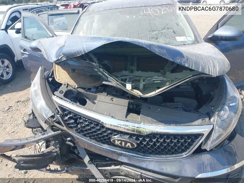 KNDPBCAC6G7870680 2016 Kia Sportage Lx