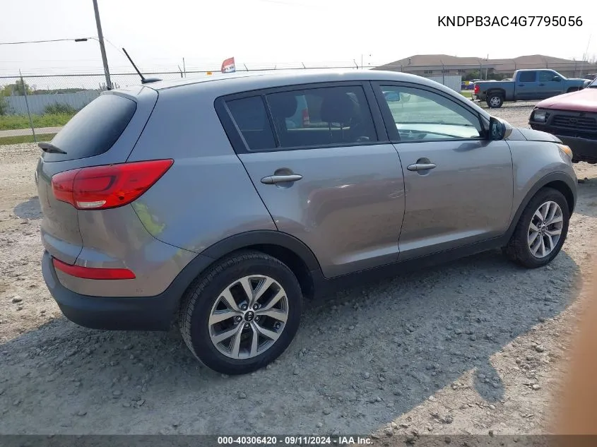 KNDPB3AC4G7795056 2016 Kia Sportage Lx