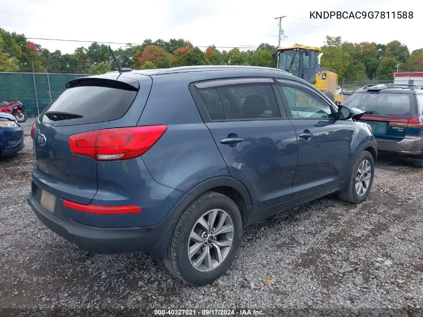 KNDPBCAC9G7811588 2016 Kia Sportage Lx