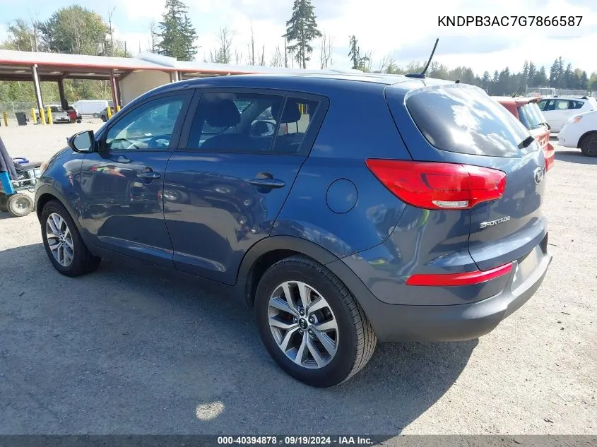 KNDPB3AC7G7866587 2016 Kia Sportage Lx