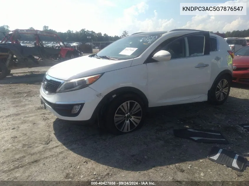 KNDPC3AC5G7876547 2016 Kia Sportage Ex