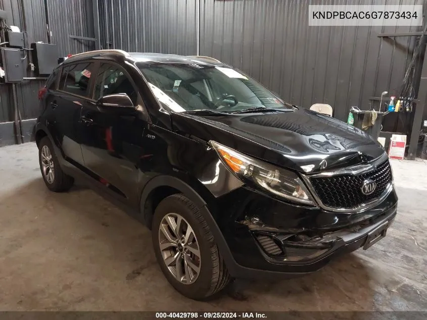 KNDPBCAC6G7873434 2016 Kia Sportage Lx