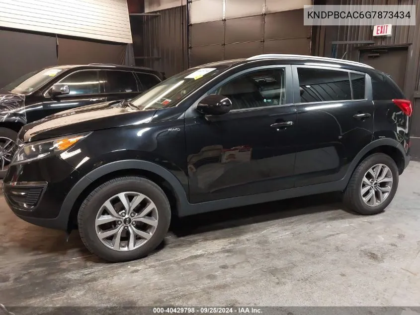 KNDPBCAC6G7873434 2016 Kia Sportage Lx