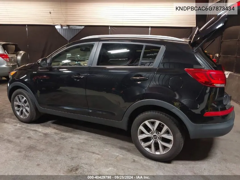 KNDPBCAC6G7873434 2016 Kia Sportage Lx