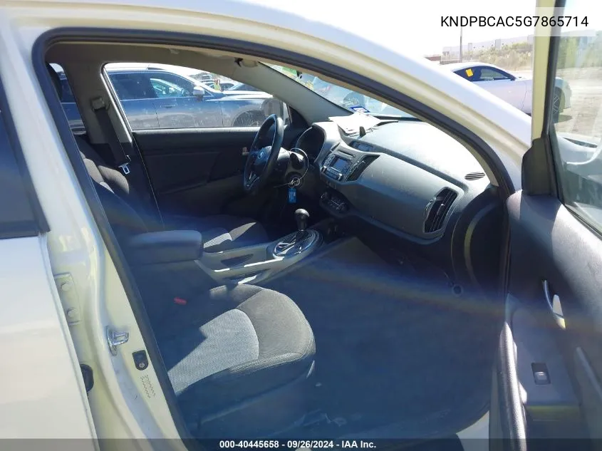 KNDPBCAC5G7865714 2016 Kia Sportage Lx