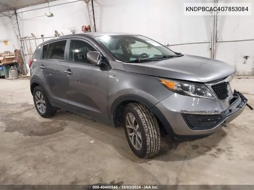 2016 Kia Sportage Lx VIN: KNDPBCAC4G7853084 Lot: 40485546