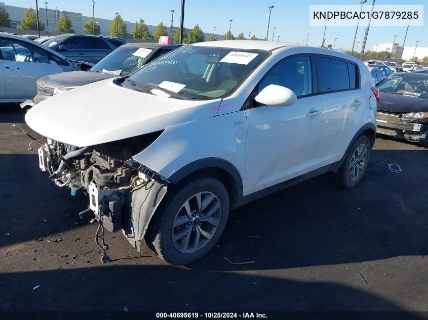 KNDPBCAC1G7879285 2016 Kia Sportage Lx