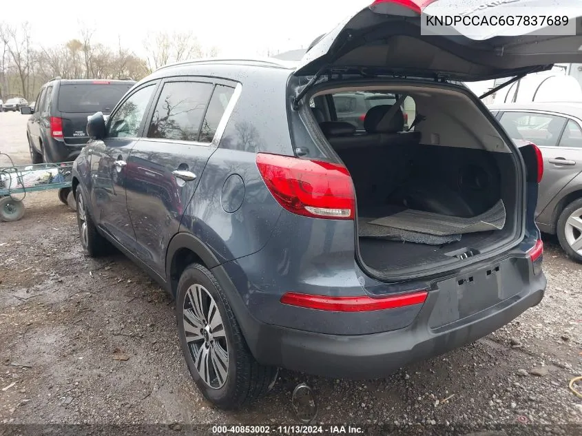 2016 Kia Sportage Ex VIN: KNDPCCAC6G7837689 Lot: 40853002