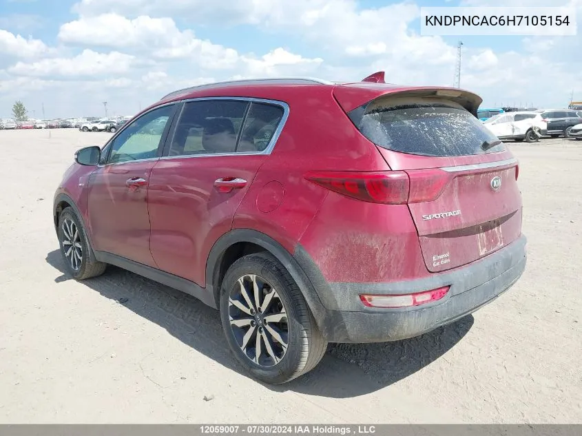 KNDPNCAC6H7105154 2017 Kia Sportage