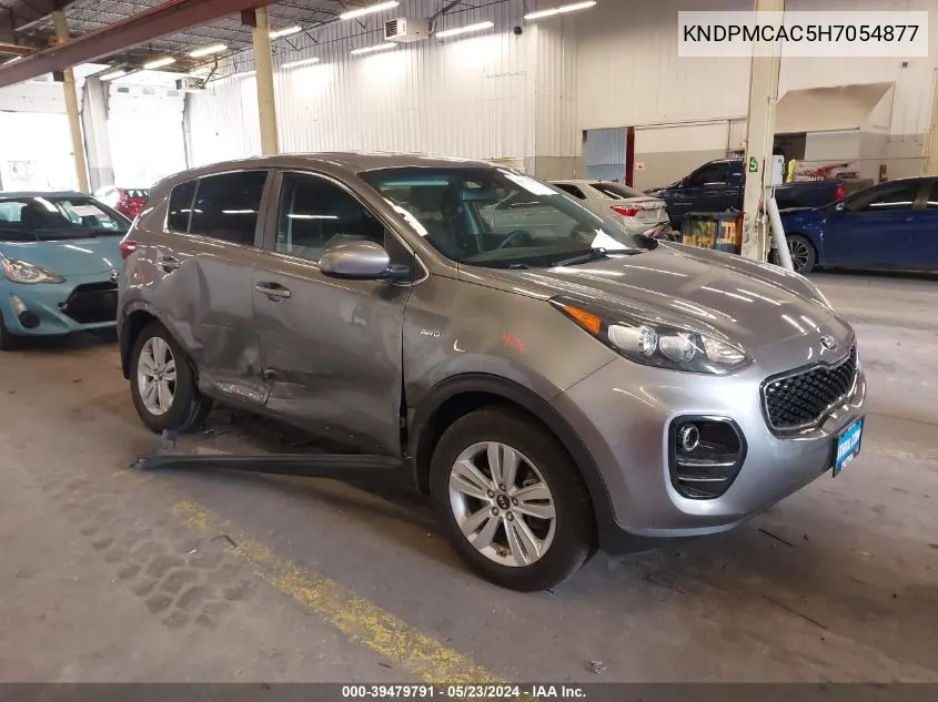 2017 Kia Sportage Lx VIN: KNDPMCAC5H7054877 Lot: 39479791