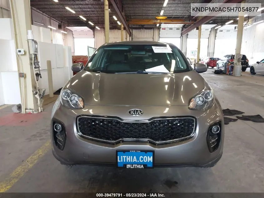 2017 Kia Sportage Lx VIN: KNDPMCAC5H7054877 Lot: 39479791