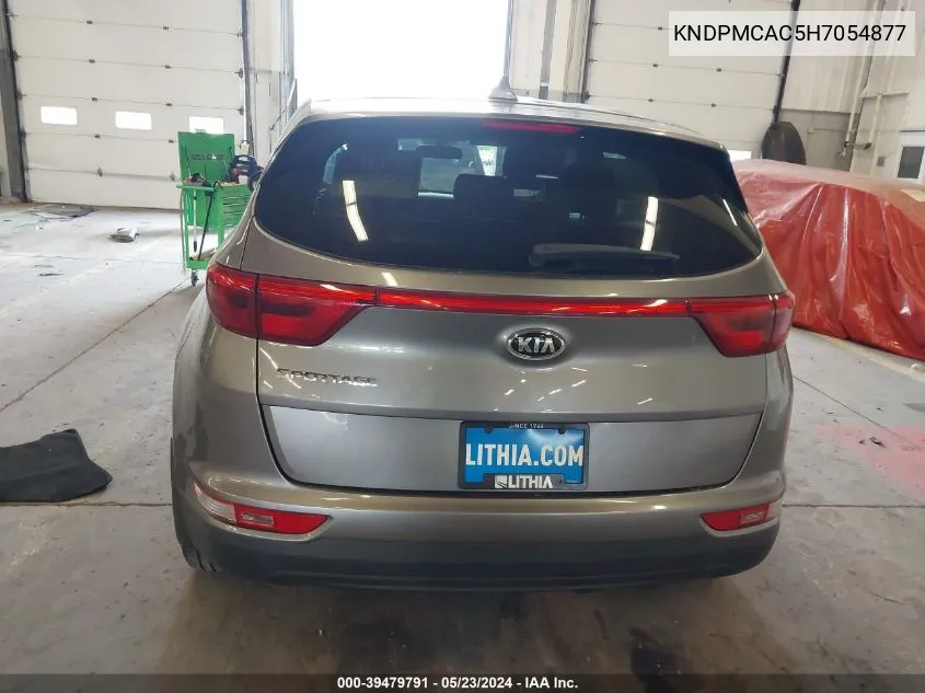 2017 Kia Sportage Lx VIN: KNDPMCAC5H7054877 Lot: 39479791