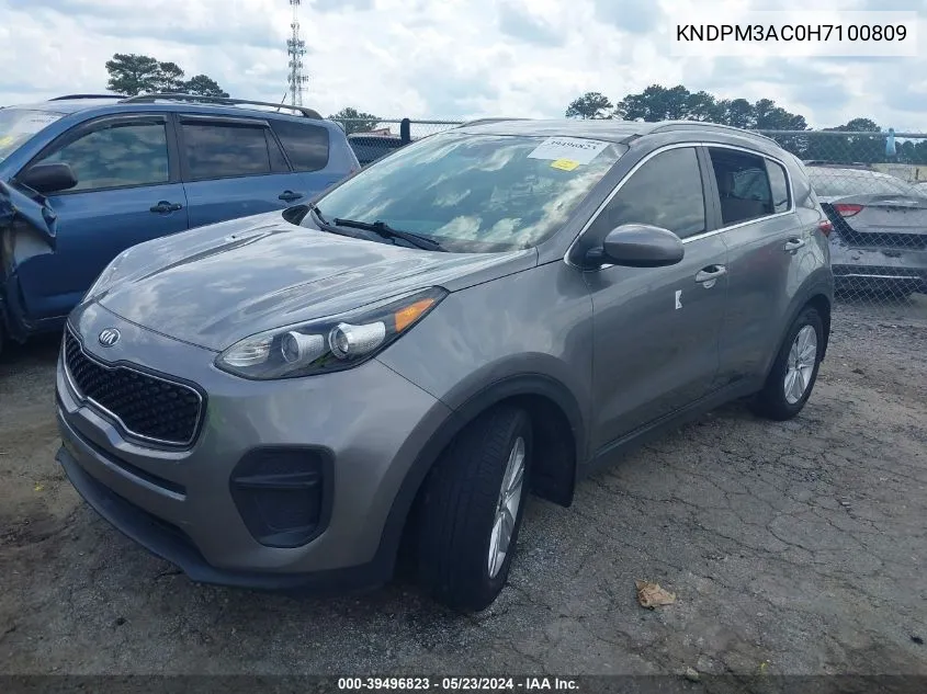 KNDPM3AC0H7100809 2017 Kia Sportage Lx