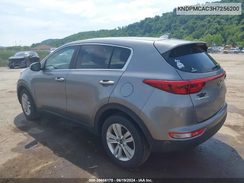 KNDPMCAC3H7256200 2017 Kia Sportage Lx