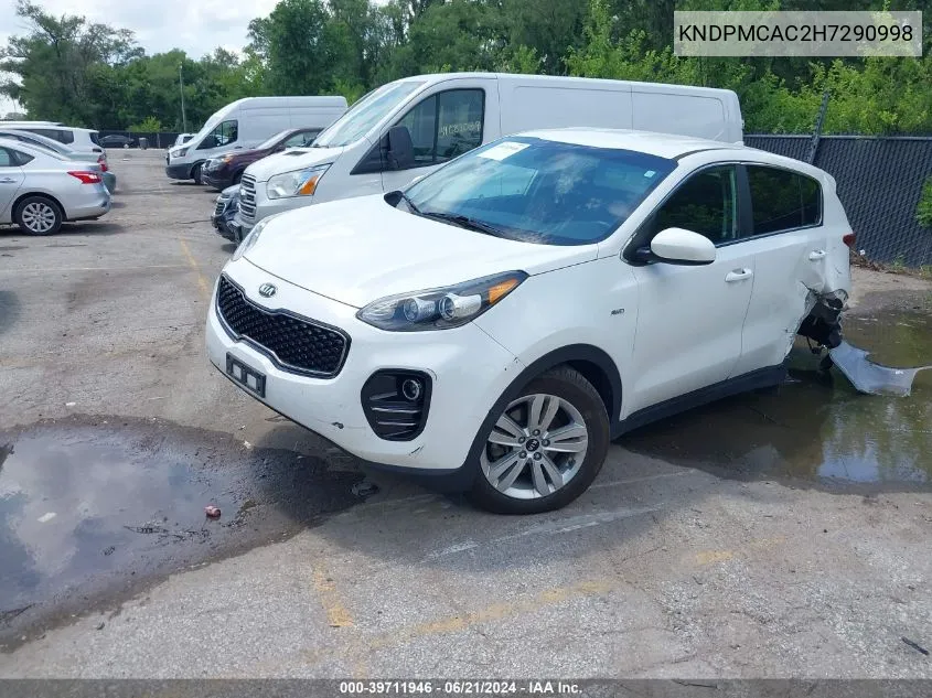 KNDPMCAC2H7290998 2017 Kia Sportage Lx