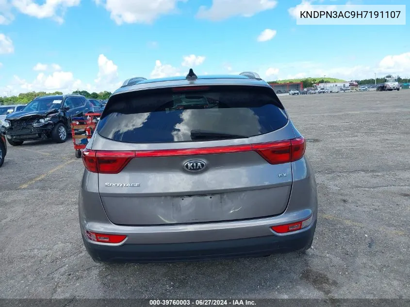 KNDPN3AC9H7191107 2017 Kia Sportage Ex