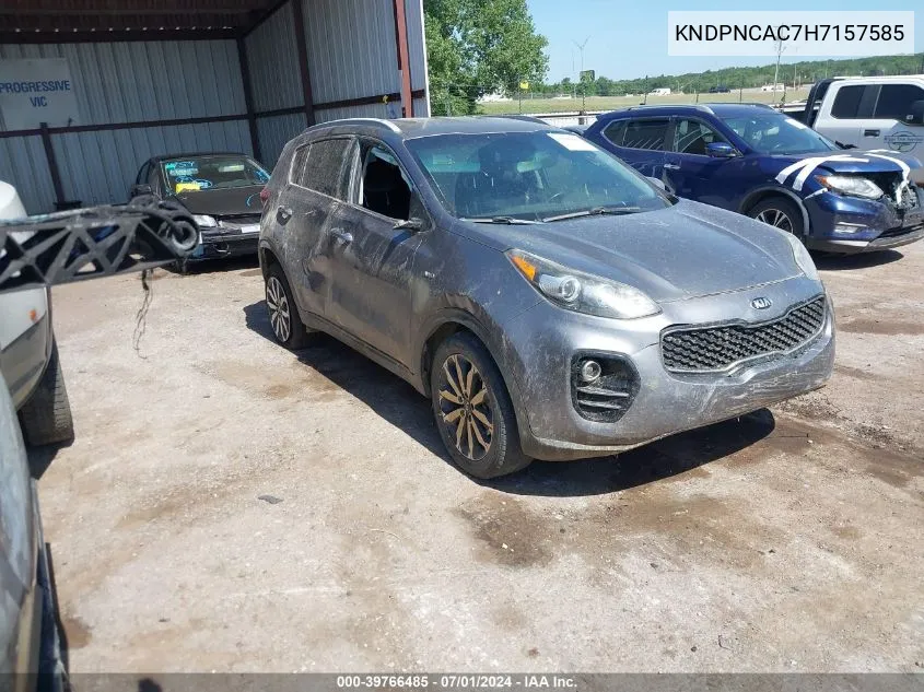 KNDPNCAC7H7157585 2017 Kia Sportage Ex